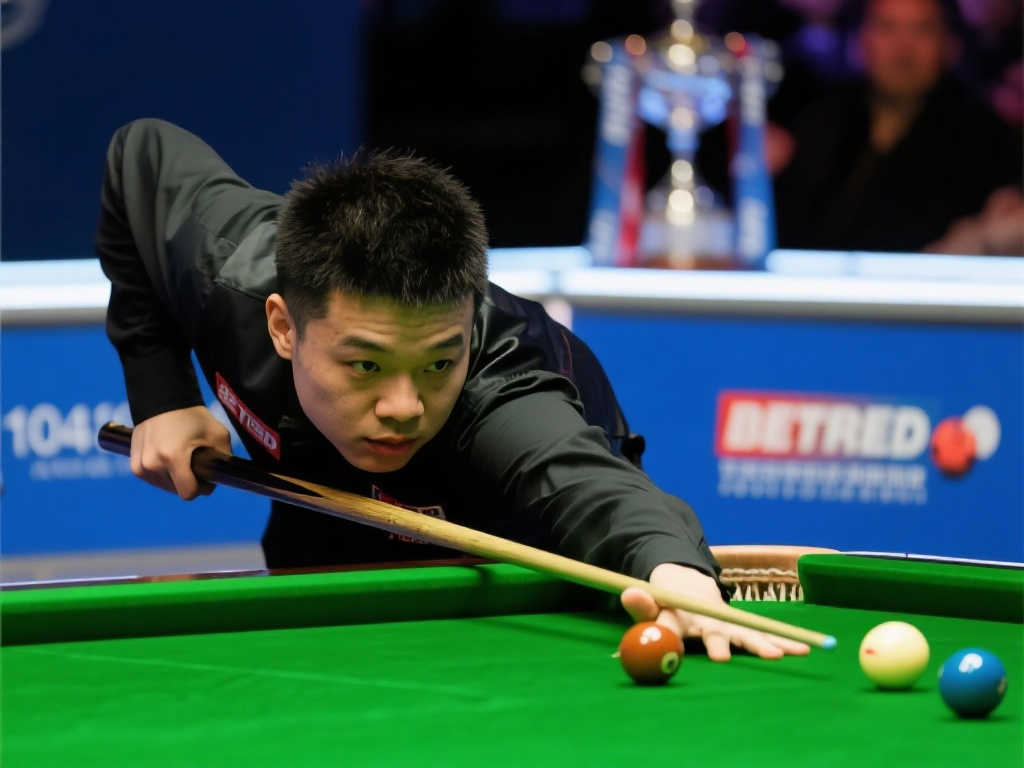 仅差7局!赵心童从资格赛到冠军之路已完成104局胜利 仅差7局!赵心童从资格赛到冠军之路已完成104局胜利